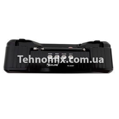 Музыкальная Bluetooth колонка бумбокс Golon RX-200BT Черная