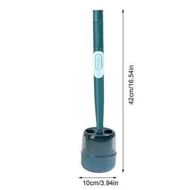 Ершик для унитаза Toilet Brush (силиконовый с дозатором для моющего) Белый