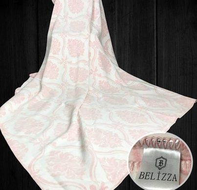 Плед Belizza Damask pembe 200х220см