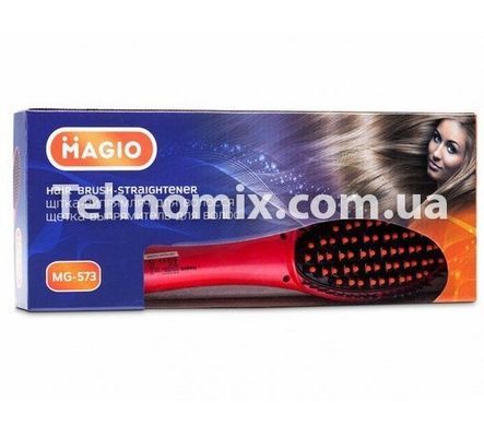 Электрорасческа-випрямляч Magio МG-573 Червона