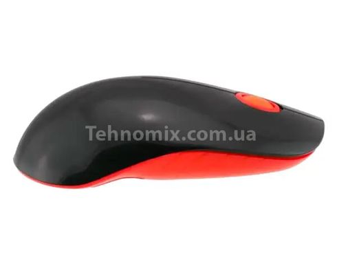 Миша бездротова комп'ютерна MOUSE G217 Чорно-червона