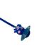 Скакалка на одну ногу со светящимся роликом (нейроскакалка) Sunroz с LED Синий