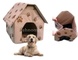 Будиночок для домашніх тварин Portable Dog House Бежевий