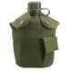 Фляга пластикова з чохлом у забарвленні камуфляжу MILITARY STYLE 1L Зелений