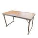 Стол и стулья для пикника с усиленными ножками Folding Table Оранжевое дерево