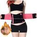 Пояс для схуднення Hot Shapers Belt Power Чорний з рожевим р-р S