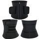 Утягивающий пояс для похудения Waist training corset Черный L