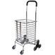 Тачка складна для покупок Shopping Cart Срібло