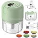 Мини-измельчитель портативный Portable Food Processor Зеленый