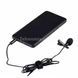 Микрофон петличный для смартфона Lavalier MicroPhone JH-043-A 3.5 AUX