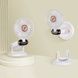 Міні-вентилятор акумуляторний Mini Fan TP-01 Білий
