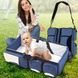 Сумка для мам многофункциональная, переноска-кровать для младенцев Baby room Синяя