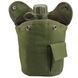Фляга пластикова з чохлом у забарвленні камуфляжу MILITARY STYLE 1L Зелений