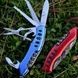 Нож складной туристический мультитул 12в1 Traveler 9.5см 5011LG5 Black/Blue/Red Синий