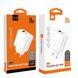 Зарядное устройство WUW-C208 30W PD USB-C + USB QC3.0 18W white