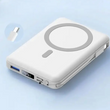 Power Bank з функцією бездротової зарядки та кабелями 10000mAh 20W 5V/3A Azmuth KT-D020 Білий