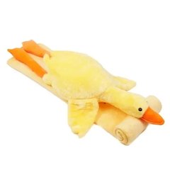 Іграшка Гусь-обіймуся плед з подушкою 3в1 70см Жовтий