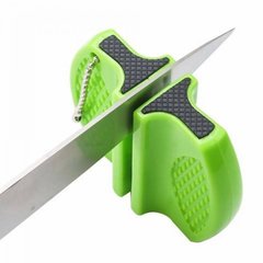Портативна міні-точила для кухонних ножів Зелена