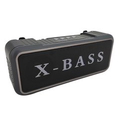 Музыкальная Bluetooth колонка бумбокс Golon RX-200BT Серебряная