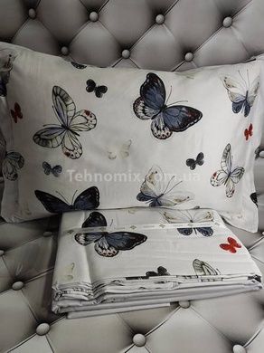 Постельное белье Dijital Belizza Butterfly Сатин Евро размер