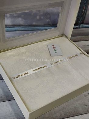 Скатерть Tropik home DAMASCUS.COT-POLY 160х220см Жаккард Хлопок/Полиэстер