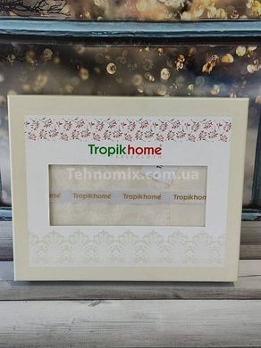 Скатерть Tropik home DAMASCUS.COT-POLY 160х220см Жаккард Хлопок/Полиэстер