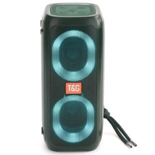 Колонка Bluetooth з функцією speakerphone з радіо TG333 Зелена