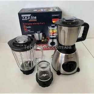 Блендер стационарный с миксером и кофемолкой 3в1 2000Вт Zepline ZP-081
