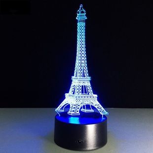 Настольный светильник&nbsp;New Idea 3D Desk Lamp Эйфелева башня
