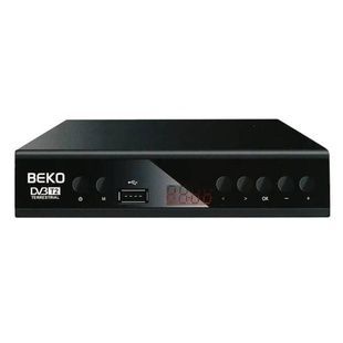 Тюнер DVB-T2 з підтримкою wi-fi адаптера Beko METAL 9440 Чорний
