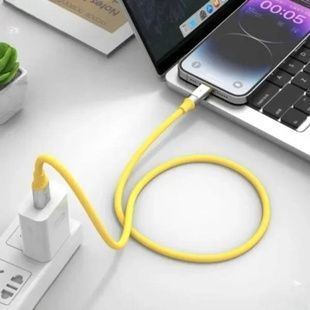 Кабель XO NBQ252A PD 27W Lightning Желтый