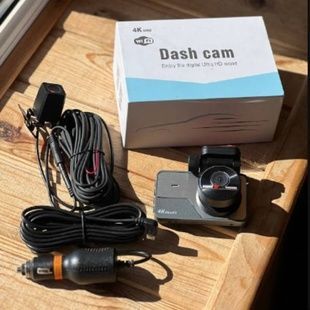 Автомобільний відеореєстратор 4k uhd wifi Dash cam Vidure Чорний