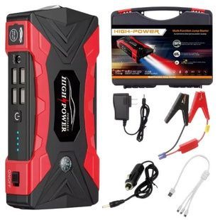 Пускозарядний пристрій 99800 мАh JUMPSTARTER QY33 Чорне з червоним