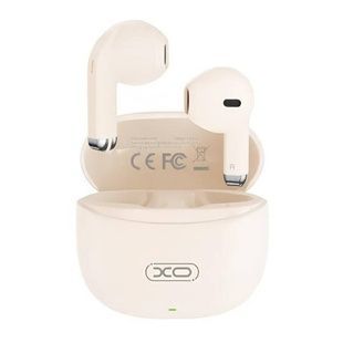 Наушники беспроводные аккумуляторные Bluetooth TWS XO X33 Yu Jing TWS Bluetooth Headset Бежевые