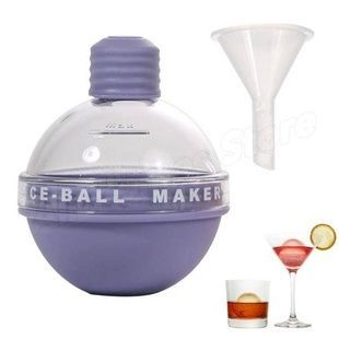 Форма для льоду сферична Ice Ball Фіолетова