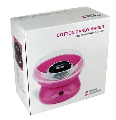 Аппарат для сладкой ваты Cotton Candy Maker + палочки в подарок Коричневый