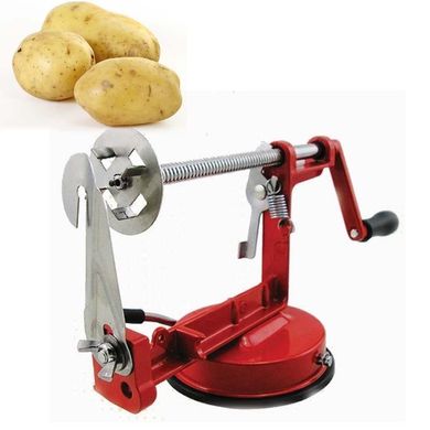 Машинка для нарізки картоплі спіраллю Spiral Potato Slicer