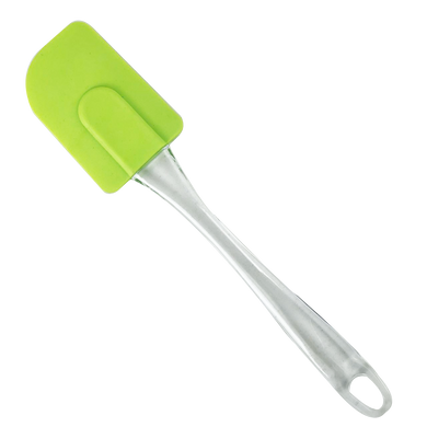 Лопатка силиконовая с пластиковой ручкой ( в ассортименте )
