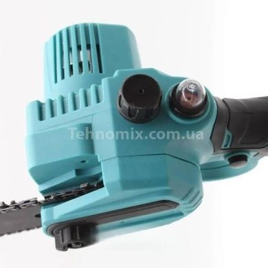 Пила ланцюгова акумуляторна 8" 48 V у чорній валізі Charging Chainsaw Блакитна з чорним