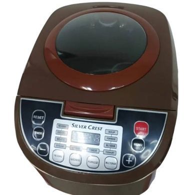 Мультиварка с чашей с антипригарным покрытием 5л SILVER CREST Коричневая