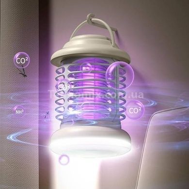 Пастка світлодіодна антимоскітна акумуляторна M1mosquito killer AND1251 Біла