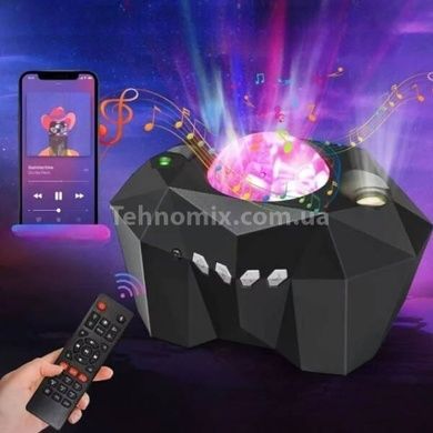 Проектор на пульті Галактика з Bluetooth колонкою AA10-7 Чорний