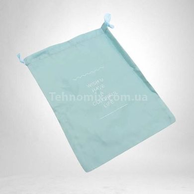 Набор органайзеров для хранения вещей дорожный 8 шт Travel storage bag XL-940 Бирюзовый