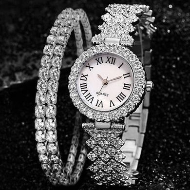 Часы женские CL Queen Silver + браслет в подарок