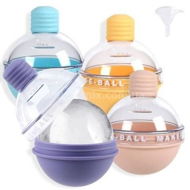 Форма для льда сферическая Ice Ball Фиолетовая