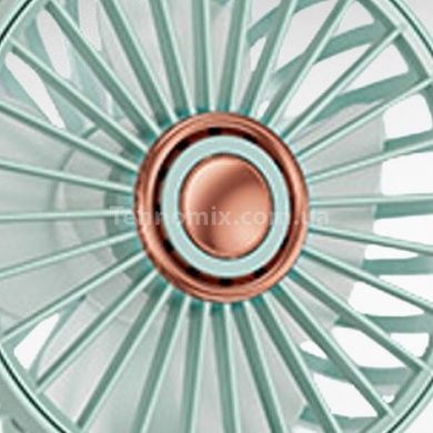 Мини-вентилятор аккумуляторный на присоске Mini Fan TP-01 Бирюзовый