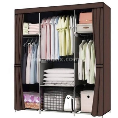 Універсальна тканинна шафа для зберігання речей HCX wardroвe CL-128