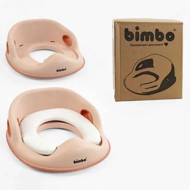 Накладка на унитаз для детей 31х34х11см BM-07815 Bimbo Розовая