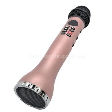 Микрофон беспроводной для караоке L598 Розовый
