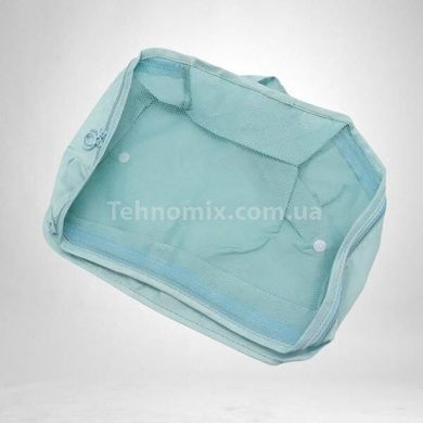 Набор органайзеров для хранения вещей дорожный 8 шт Travel storage bag XL-940 Бирюзовый